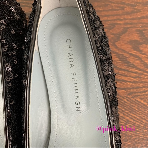 NWOT Chiara Ferragni Flirting Sequin Loafer - Picture 3 of 9